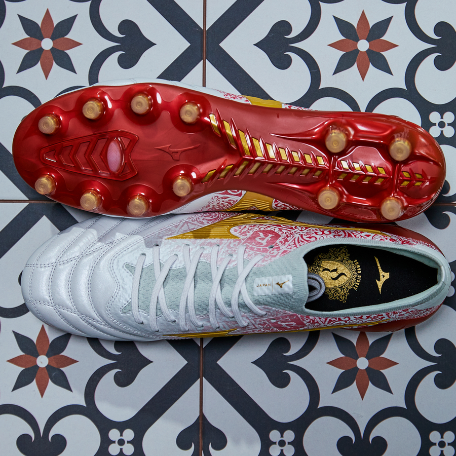 Mizuno MORELIA NEO IV Beta SR4 JAPAN White/gold/high risk red